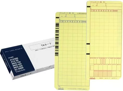 Амано временная карта TA карта