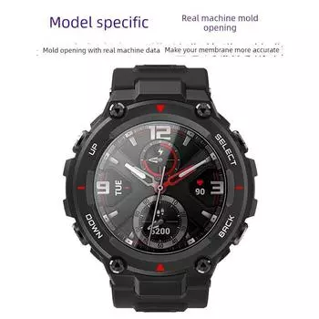 Amazfit Huami Tyrannosaurus Protective Case Strap Tempered film 2 sheets