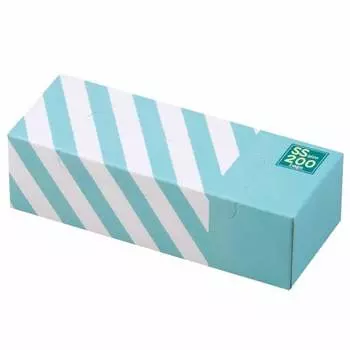 amazing odor-proof bag bos boss striped package/mint green ss size 200 pieces for processing baby diapers, pet poo, food waste, sanitary items, etc.