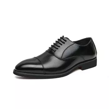 Amazon British leather shoes new hairstyle loafer shoe division office social casual leather shoes men s wedding shoes 38