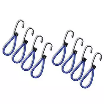 [Amazon.co.jp Exclusive] Captain Stag (CAPTAIN STAG) Tent/Tarp Parts Guyline Stretch Cord ??8mm x Length 160mm Set of 8 UZ-13177