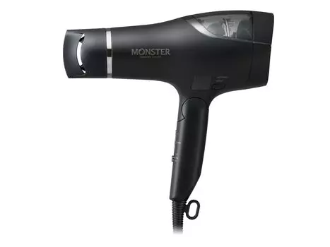 [Amazon.co.jp Exclusive] Koizumi Hair Dryer Monster, Large Air Volume, Quick Drying, Automatic HotCold Switching, Scalp Function, Digital Display,