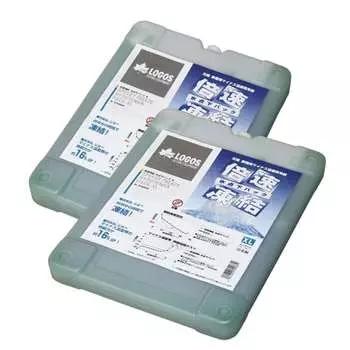 [Amazon.co.jp Exclusive] LOGOS Ice Pack Double Fast Freezing/Subzero Pack XL/2 Pack Long Time Disaster Prevention Made in Japan