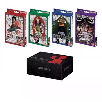 [Amazon.co.jp Limited Set] ONE PIECE Card Game Start Deck Storage Box Set