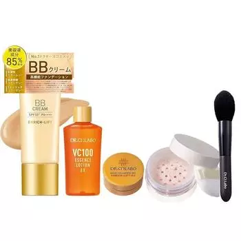 Amazon.co.jp Ограниченный подарочный набор для макияжа Elastic Skin [ BB Cream Foundation Old Model Men s UV High Moisture Sensitive Wrinkles Dr. Sealab, 1 шт.