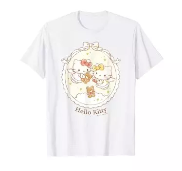 Футболка Hello Kitty Angel с эксклюзивным дизайном от Amazon белый