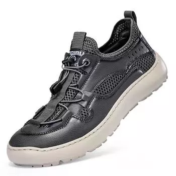 Amazon hot-selling men s shoes summer breathable casual sports shoes fly-woven mesh shoes men s large-size walking shoes batch 38