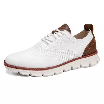 Amazon Large Size Fly-woven Casual Shoes Men s Brock Carved Loafers Fashion Lightweight Men s Trendy Shoes 40