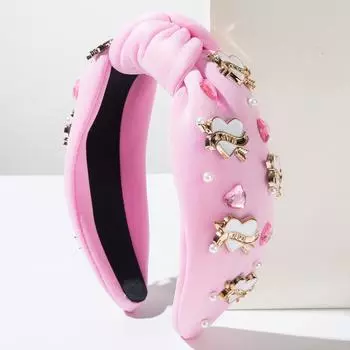 Amazon Повязка на голову на День святого Валентина Сплав Стрела Пирсинг Аксессуар Милая Повязка на голову Простая и Модная Повязка на голову Hairbands
