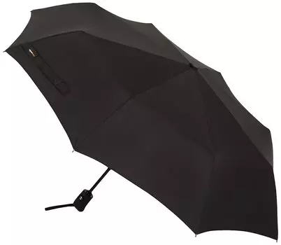 AmazonBasics Автоматический складной зонт Один размер Восьмиугольный черный чёрный