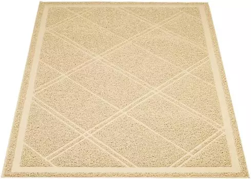 AmazonBasics Cat Litter Removal Mat Unscented 61 x 89cm Beige бежевый