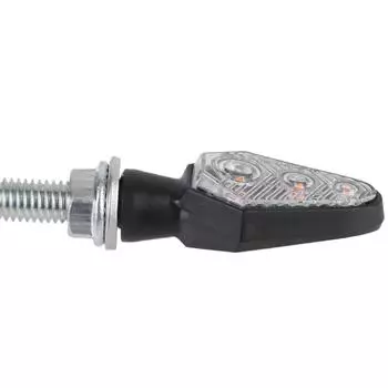 Amber Universal Front Rear Turn Signal Lights Moto Indicator Lamp 2Pcs Motorcycle LED Turn Signal Lights 12V