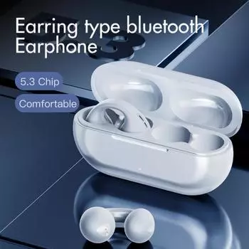 Ambie Excellent Earphone Stable Transmission Rechargeable Intelligent Noise Reduction белый