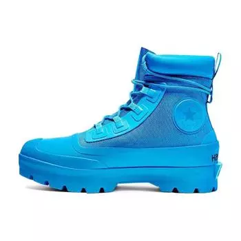 AMBUSH x Converse Ctas Duck Boot Trendy Fashion Versatile High Top Espadrilles Unisex Blue 37