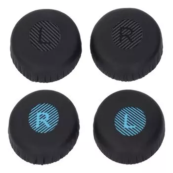 Амбушюры для наушников Амбушюры из протеиновой кожи Пена с эффектом памяти Удобные амбушюры Амбушюры Замена для Black