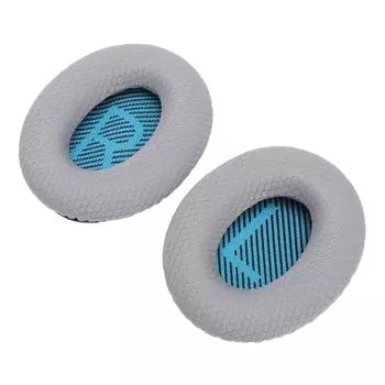 Амбушюры для наушников Дышащие Удобные Легко устанавливаемые Сменные амбушюры для QC35 QC35 II серый