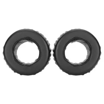 Амбушюры для наушников с шумоизоляцией из протеиновой кожи и эффектом памяти, утолщенные сменные амбушюры