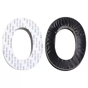 Амбушюры для наушников WorkTunes, круглые наушники, легко заменяемые, сменные чехлы для амбушюр