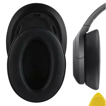 Амбушюры Geekria QuickFit Совместимые амбушюры Совместимые с Sony Беспроводные наушники Sony Амбушюры Чашки WH-H910N Шумоподавляющие вкладыши/вкладыши (белка