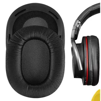 Амбушюры Geekria QuickFit Совместимые амбушюры Совместимые с наушниками SONY Амбушюры Protein Leather MDR-1R, MDR-1RMK2 Амбушюры/Амбушюры/Амбушюры (черный)