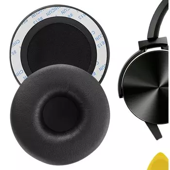Амбушюры Geekria QuickFit Совместимые амбушюры Совместимые с SONY XB450AP XB550AP XB650BT Наушники Амбушюры Чашки MDR-XB450 WH-XB700 Ear/Ear (белка