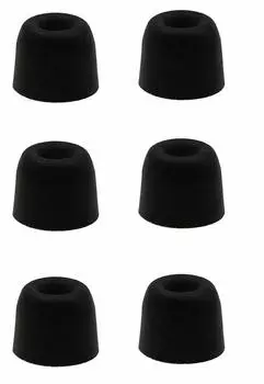 Амбушюры из пеноматериала, совместимые с Shure SE215 SE112 SE535 SE110 SE115 SE210 SE310 SE315 SE420 SE425 SE530 E3C E3G E4C E4G E5C E500PTH Амбушюры из пеноматериала с эффектом памяти