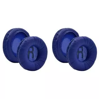 Амбушюры из протеиновой кожи с эффектом памяти для JBL JR300 T450BT T500BT Tune600 (синий)