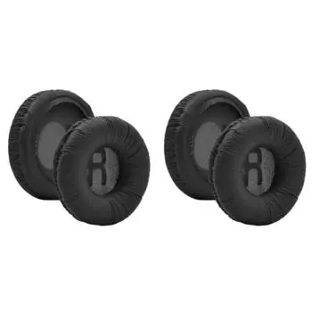 Амбушюры из протеиновой кожи с эффектом памяти для JBL JR300 T450BT T500BT Tune600 (черный)