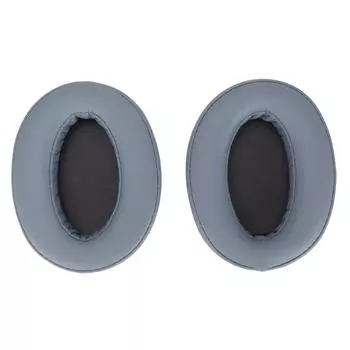 Амбушюры мягкие, из протеиновой кожи, сменные амбушюры с эффектом памяти для гарнитур WHH910N(синий ) синий