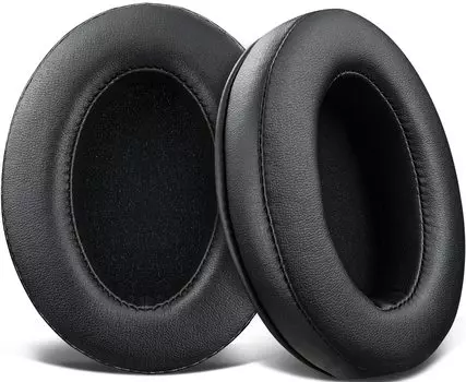 Амбушюры SOULWIT для ATH HyperX для SteelSeries для Sony для Turtle Beach Stealth Pads Сменные амбушюры из высокоплотной пены черного цвета