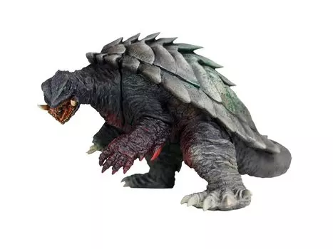 AMC Gamera поврежденная высококачественная 200-миллиметровая ПВХ-фигурка из мягкого винила (1999) Вер. Прибл.
