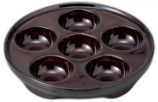 Ame Glazed Escargot x x Gratin Dish Setomonohonpo [15.8 15.8 2.6cm]