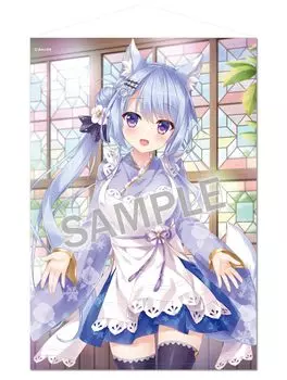 Ame to Yuki Japanese Maid Fox B1 Tapestry