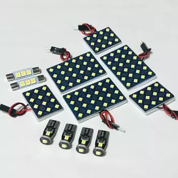 AmeCanJapan Land Cruiser 200 series Onibaku base 3030SMD светодиодная лампа салона для осмотра салона транспортного средства, лампа для чтения (Ранкуру) [H19.9~] набор, белый