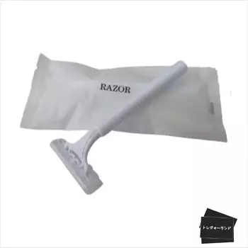 AmenityBox Professional Disposable RA Double Hotel T-Shaped Razors, Blade, Amenity, 300-Pack