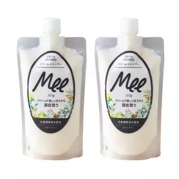 Amepura Washable Treatment MEE Mee 300 г Крем-шампунь Mee Mee Sebum Сухая кожа Повреждения Уход Большая емкость Экономия времени Перхоть Зуд (Набор 2)