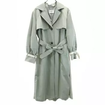 AMERI UNDRESSED coat F Green gray Women Used