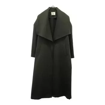 AMERI UNDRESSED Пальто на плечи с большим воротником M серый Женский Б/У