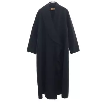 AMERI UNDRESSED wool blend Frill collar coat M black Women Used