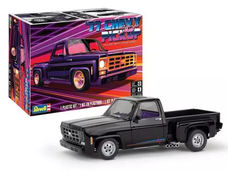 Америка Revell 76 Chevy Square Body Street Truck Пластиковая модель 14552 1/24