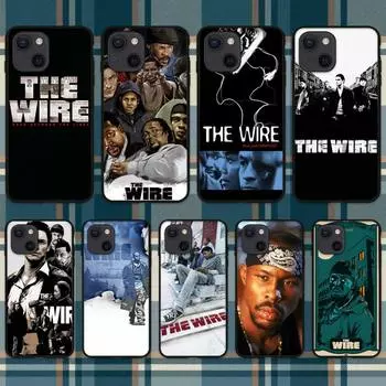America The Wire TV Phone Case For iPhone 11 12 Mini 13 14 15 Pro XS Max X Plus SE XR Shell iPhone14
