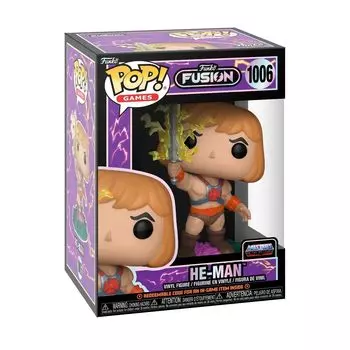 American Comics Mattel Masters of the Universe Figure Funko Funko Fusion MOTU Masters of The Universe Funko He-Man POP! He-Man