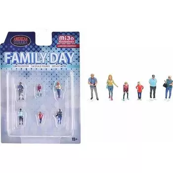American diorama 1/64 figure family day American Diorama Figure Set Family Day [product]