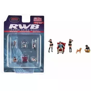 American diorama 1/64 figure Lauwerth legend Kei Nakai American Diorama Figures RWB Legend Akira Nakai [product]