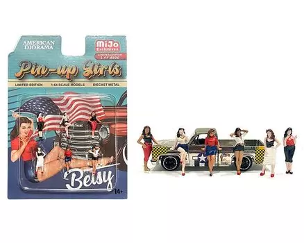 American Diorama Figure Girls American Diorama Figure Girls Mijo Limited 1/64 Pin-Up 70 s Pin-Up [Item]