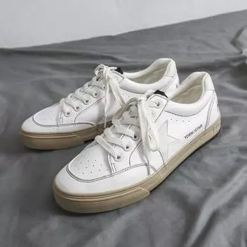 American German training board shoes casual versatile sports breathable soft soles ins students new men s shoes white shoes 35