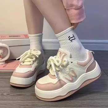 American retro bread shoes women s autumn black and white panda student shoes niche original women s shoes casual shoes women s board shoes 35 чёрный