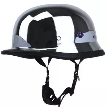 American retro helmet retro locomotive helmet, electroplating craft motorcycle helmet half helmet S