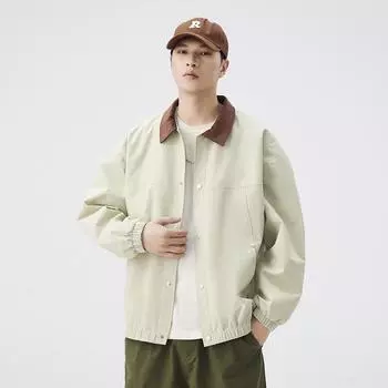 Куртка American Retro Tooling, мужская куртка для активного отдыха на весну и осень, ветрозащитная повседневная куртка S