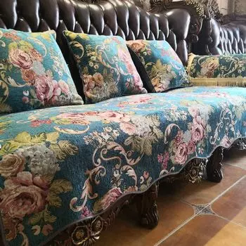 American Sofa Cushion Country European-Style All-Inclusive Universal 2025 New Arrival High-End Luxury Leather Non Slip Sofa Cover Slipcover
